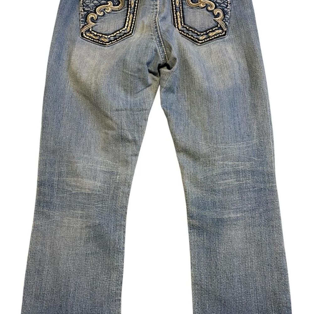 Wonder-nation Women's Blue and Navy Jeans